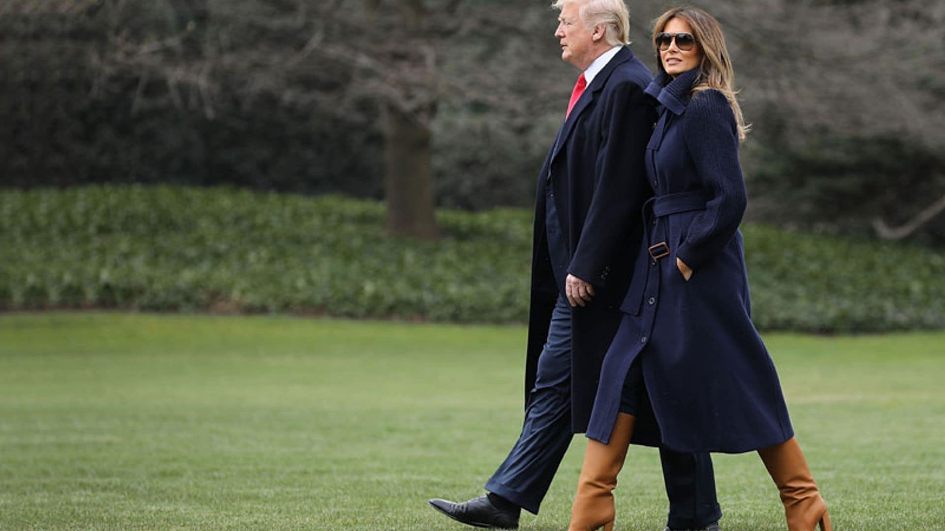 Melania Trump o cuando llevar tacones juega en contra de la primera dama