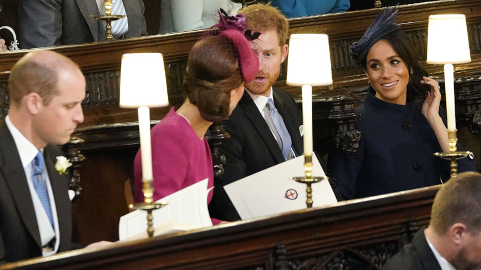 La coincidencia que ha unido a Kate y Meghan en el gran día de la princesa Eugenia