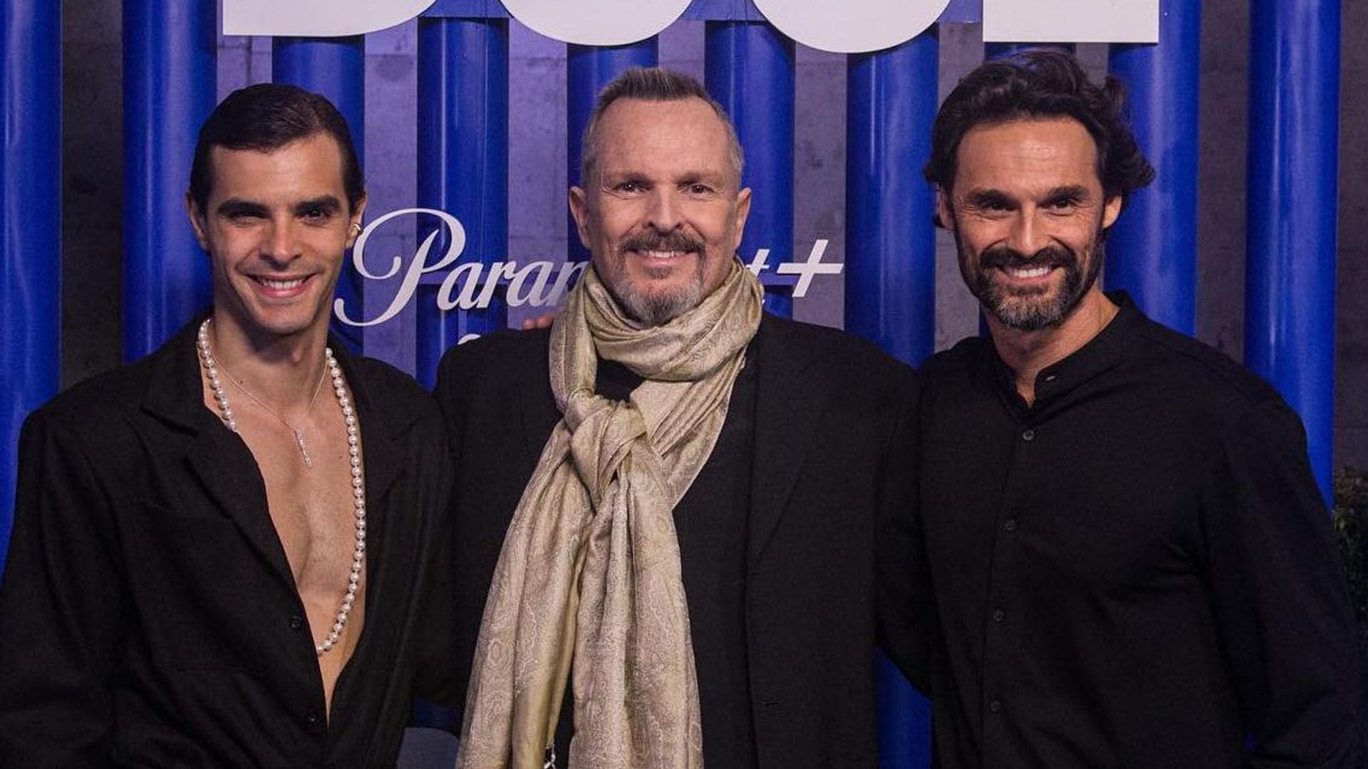 José Pastor e Iván Sánchez, los actores que dan vida a Miguel Bosé en su bioserie