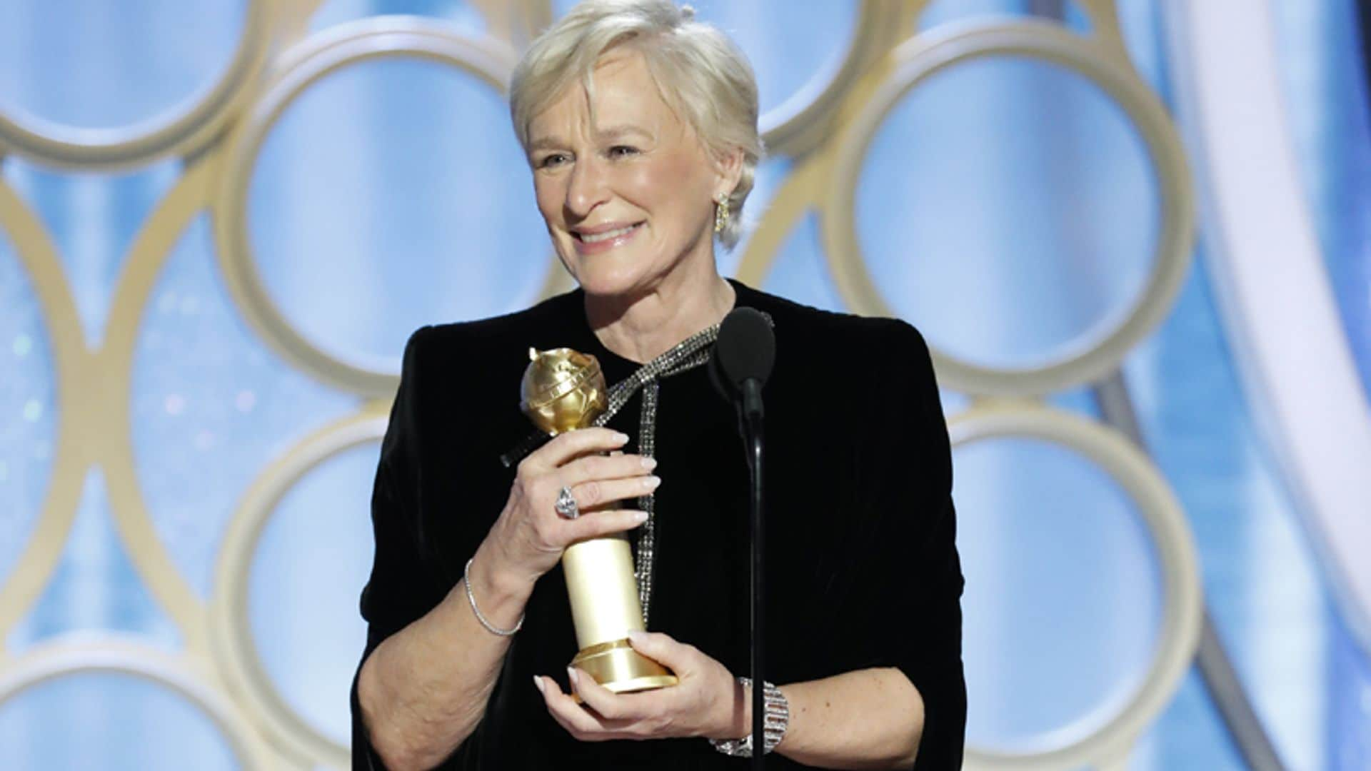 El reivindicativo discurso de Glenn Close en los Globo de Oro que levantó al público de sus butacas