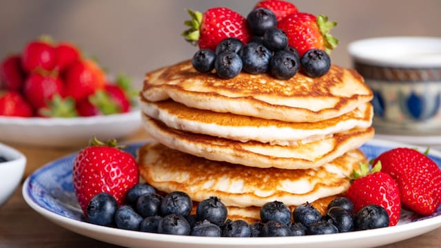 pancakes adobe fruta