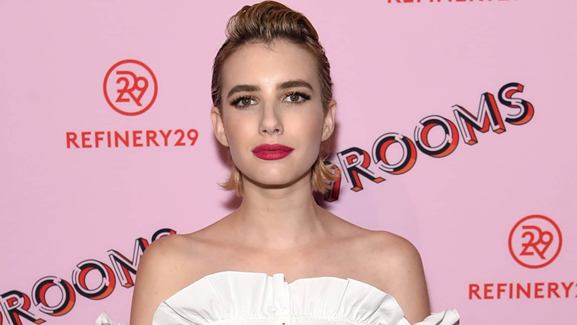 El 'wet look' con tupé de Emma Roberts y otros peinados para lucir tu corte 'short bob'