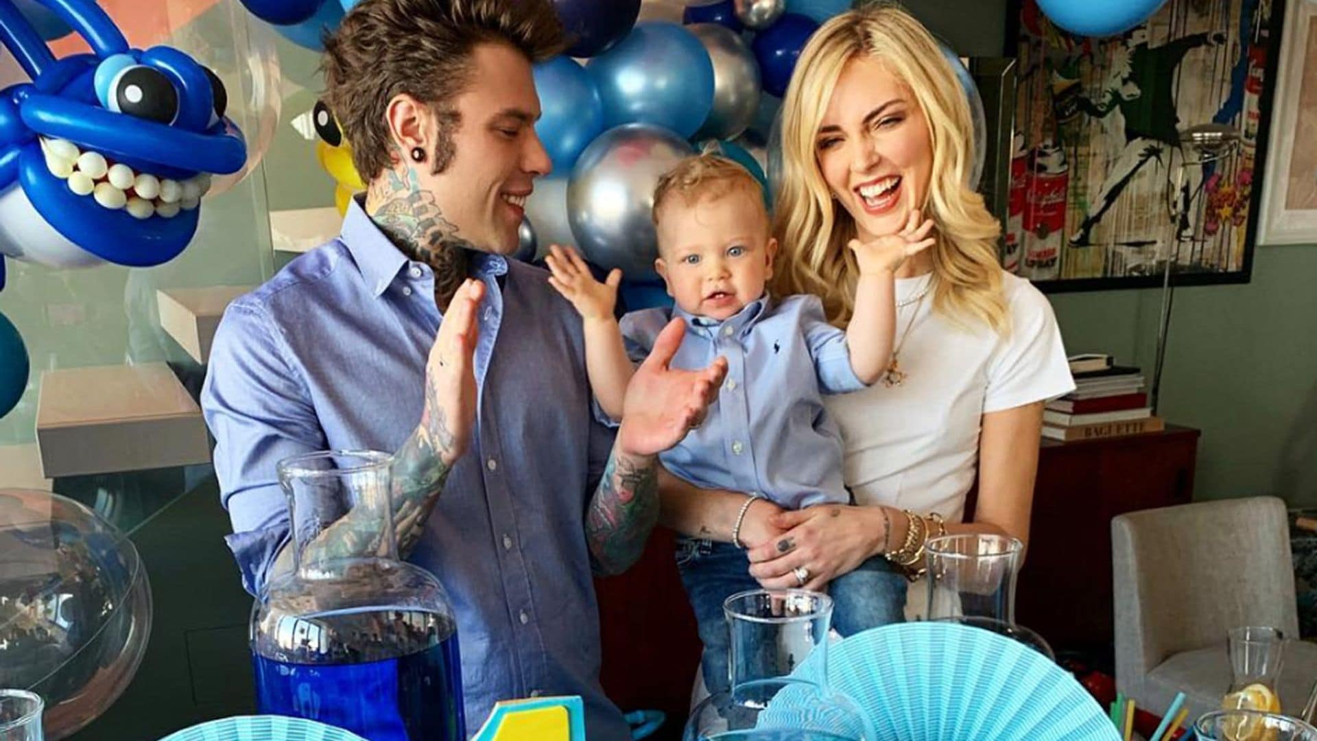 Chiara Ferragni celebra el primer cumpleaños de su hijo con una gran fiesta 'Baby Shark'