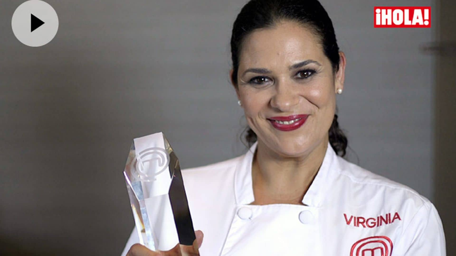 Virginia: 'En ningún momento imaginé que podría ser la ganadora de MasterChef'