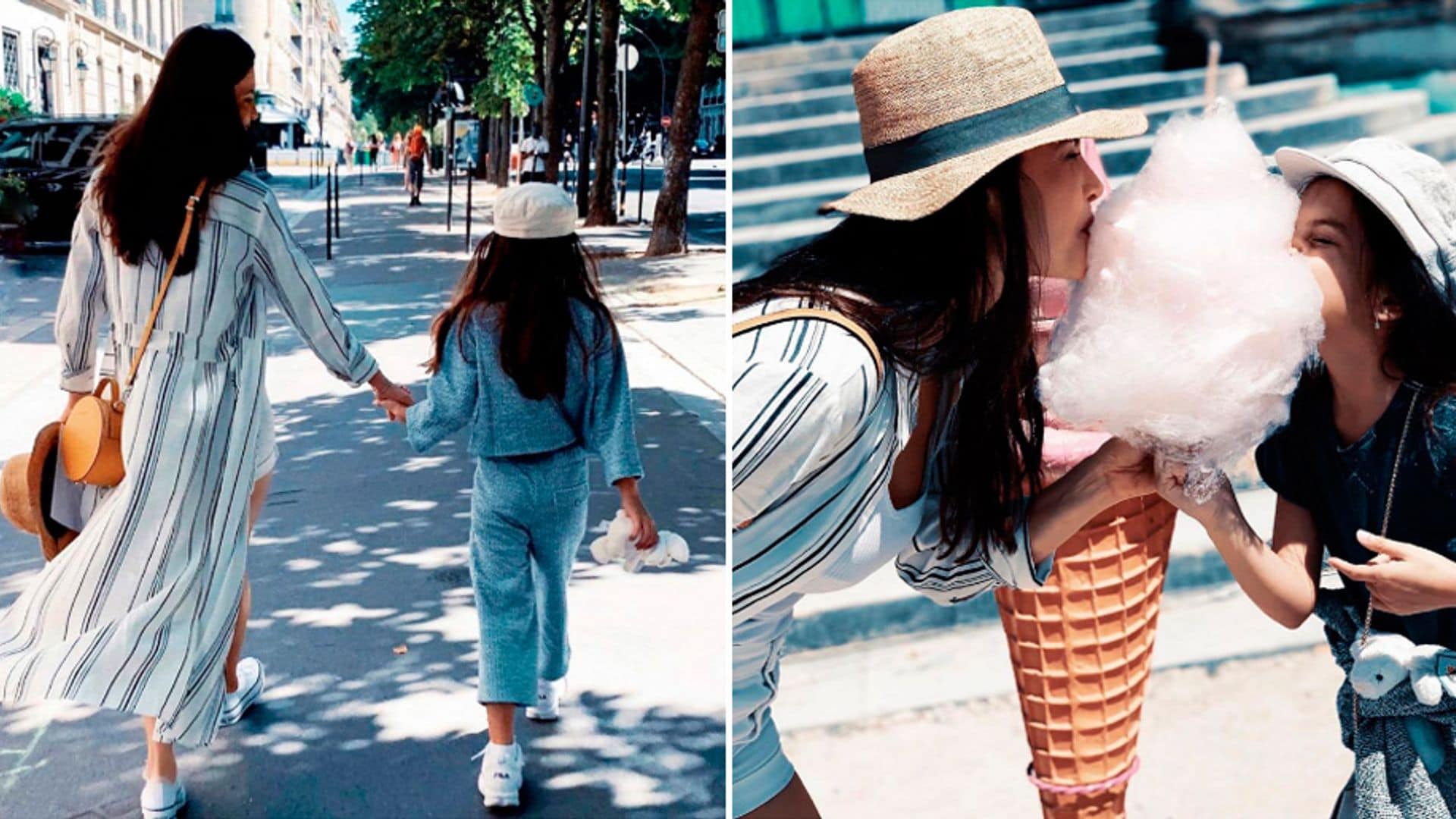 ¡Juntas en París! Chiquinquirá Delgado y su hija Carlota disfrutan de un verano muy europeo