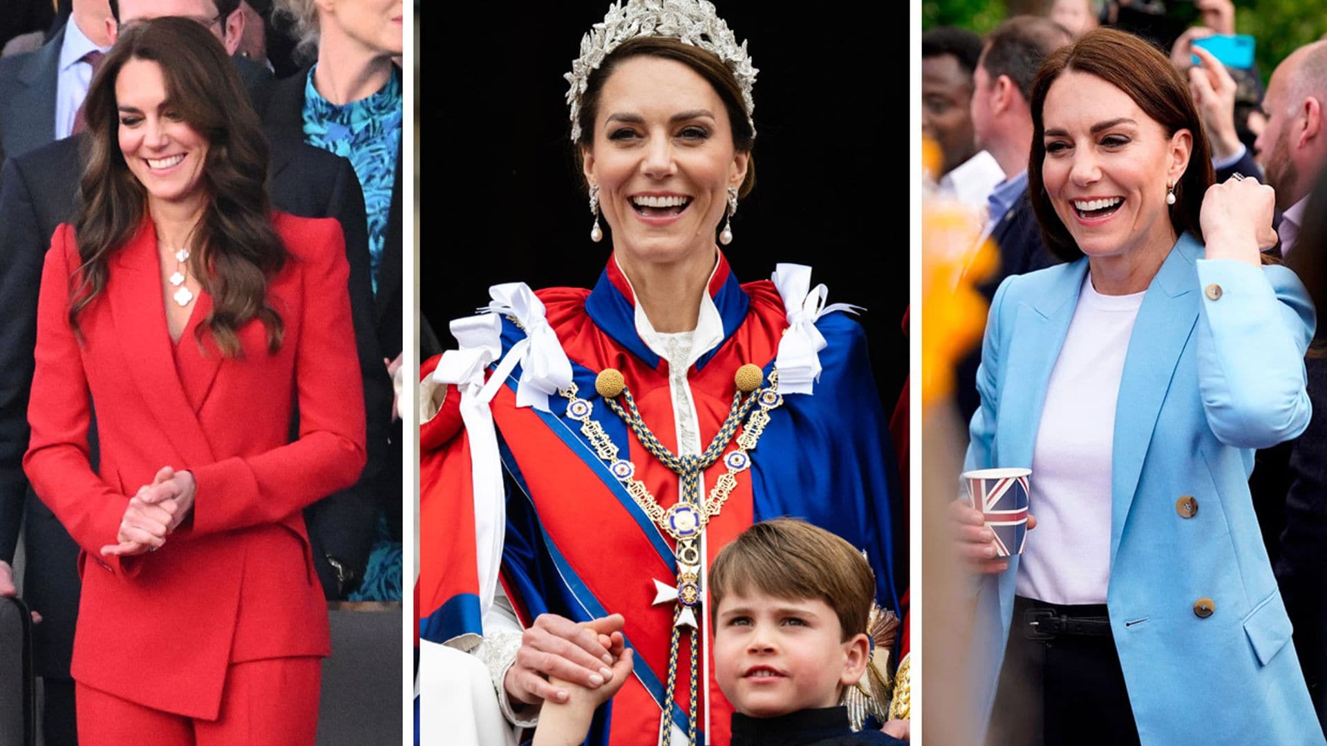 El armario patriótico de la princesa de Gales con sus looks en rojo, blanco y azul