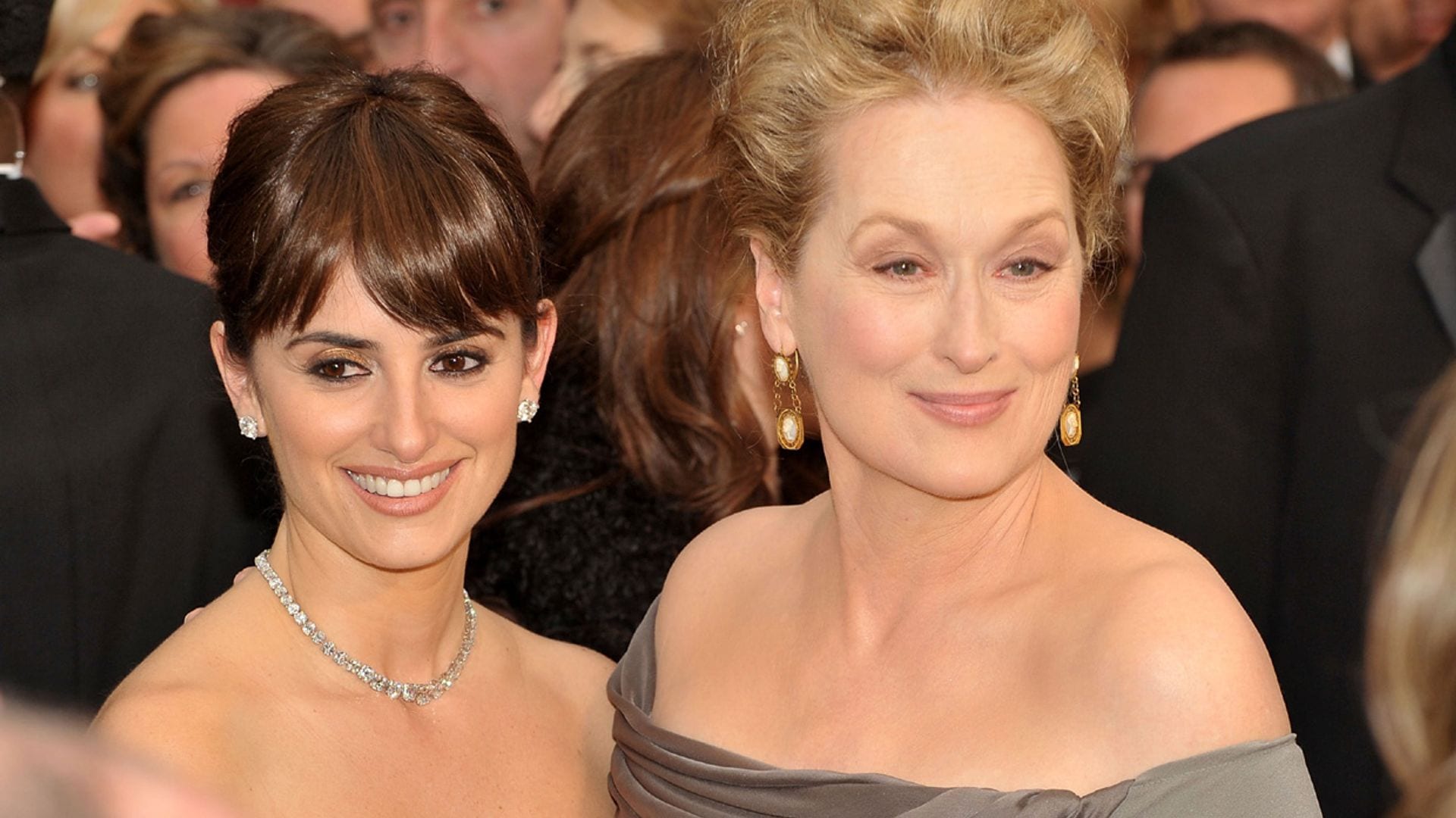 El momento fan de Penélope Cruz cuando ve a Meryl Streep: 'Le doy besos de abuela'