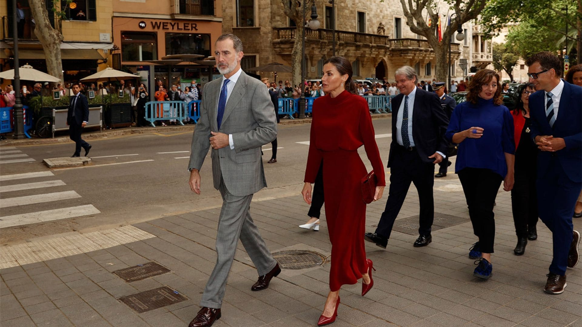 El rey Felipe regresa a Palma, esta vez en compañía de la reina Letizia, para promocionar el talento entre los jóvenes