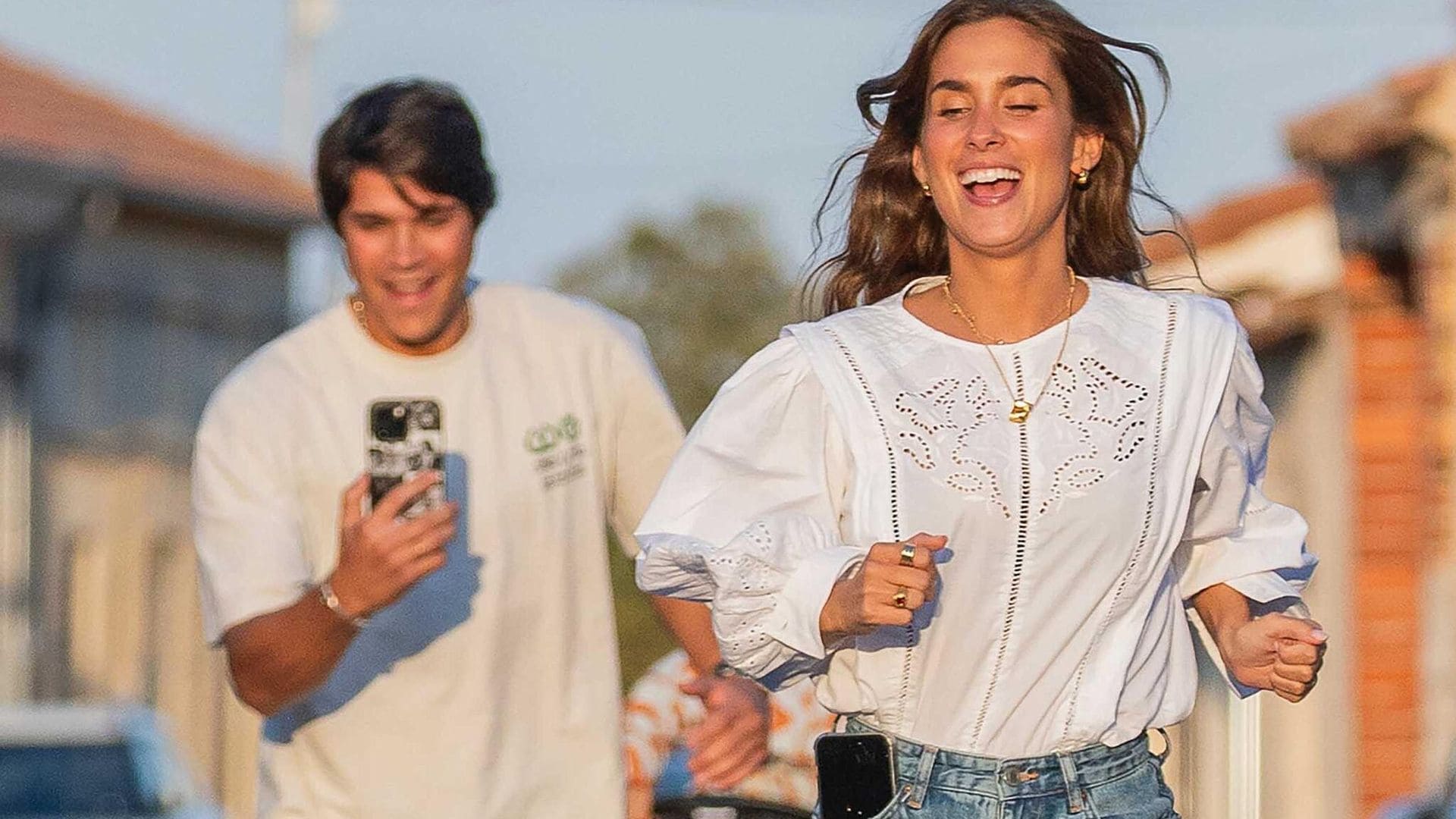 María Pombo, la imagen de la felicidad antes de la boda de su hermana, Marta