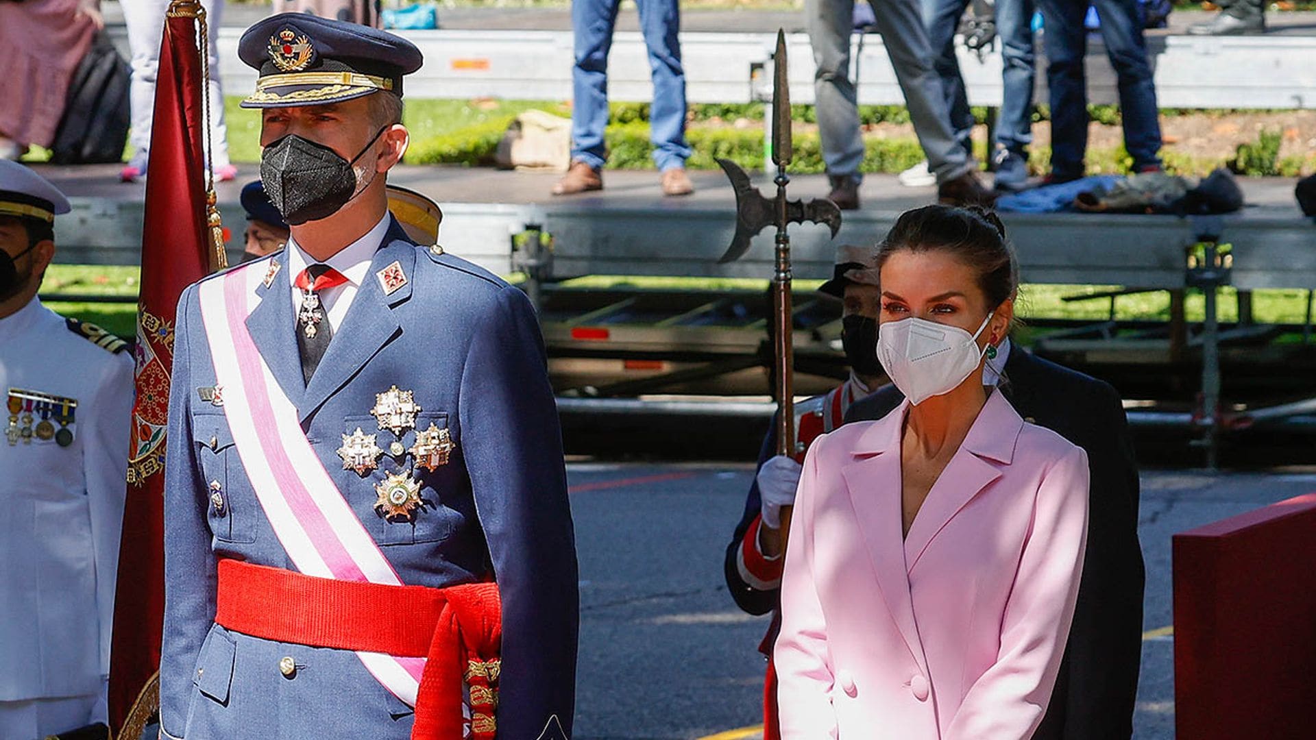 Los Reyes celebran en Madrid el Día de las Fuerzas Armadas marcado un año más por la pandemia