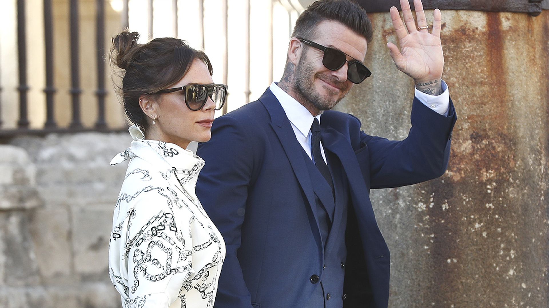 David Beckham publica sus fotos favoritas con Sergio Ramos en su boda