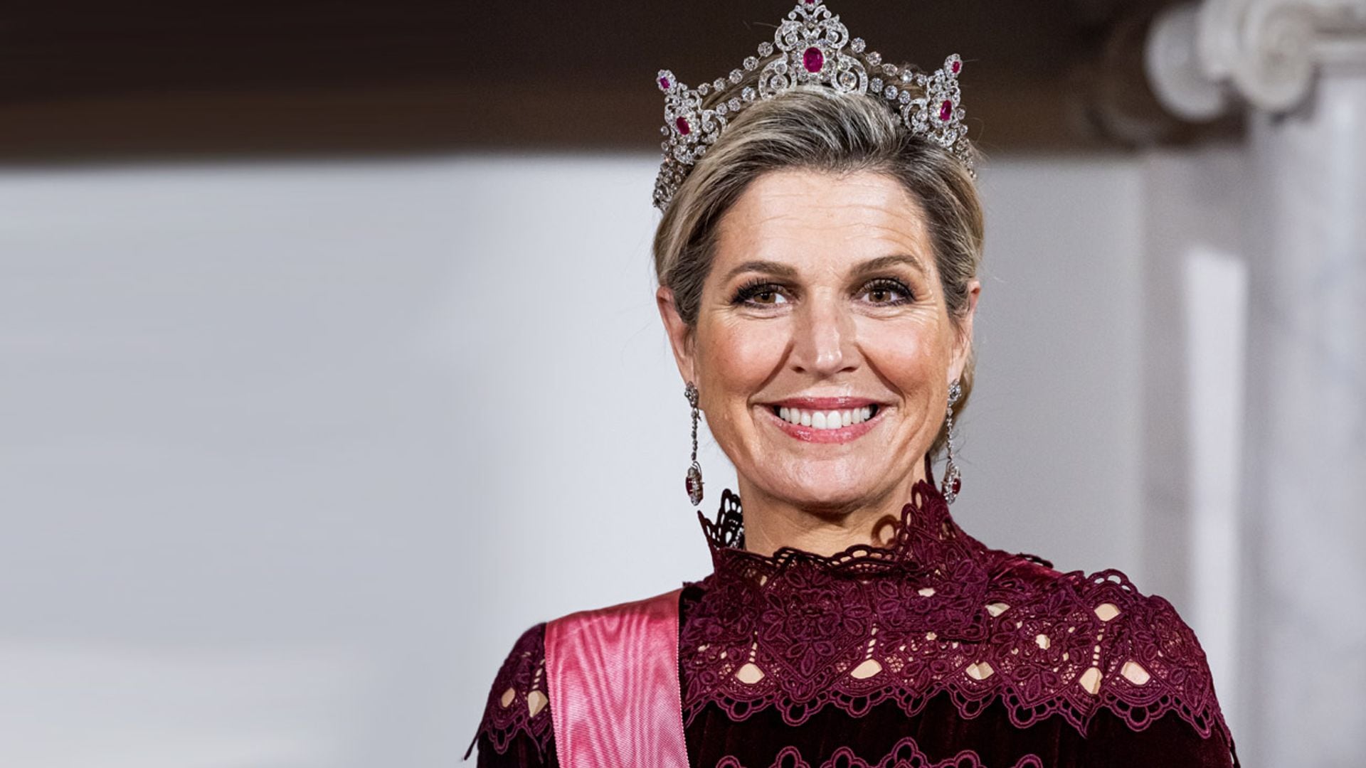 Las curiosidades de la última imagen con tiara de Máxima de Países Bajos