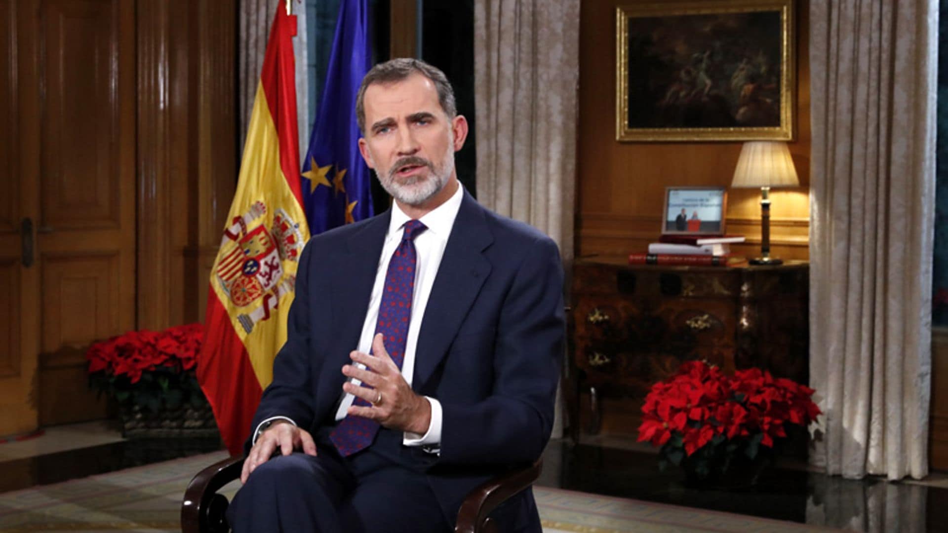 La Princesa Leonor, muy presente en un Mensaje del Rey lleno de llamadas a la convivencia