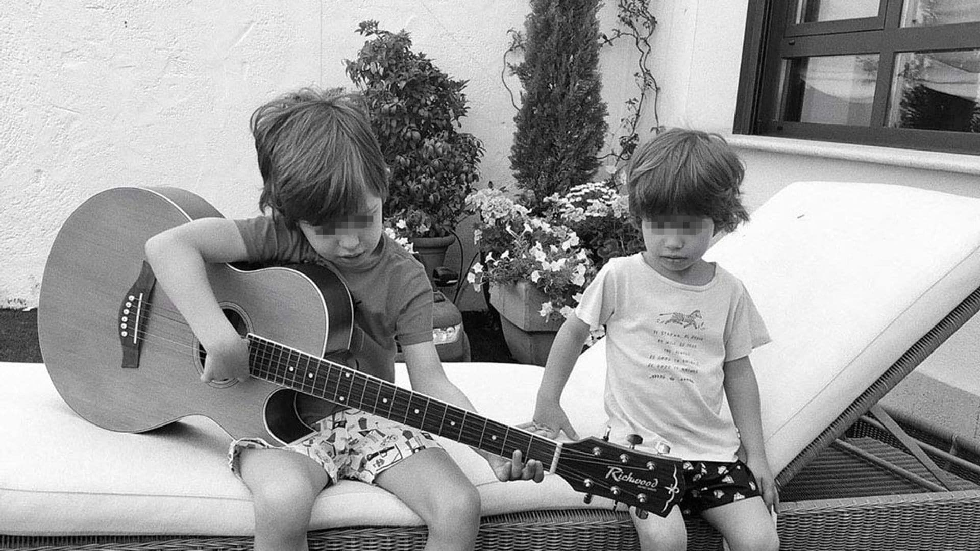 Los hijos de Sara Carbonero e Iker Casillas, ¿próximo dúo musical?