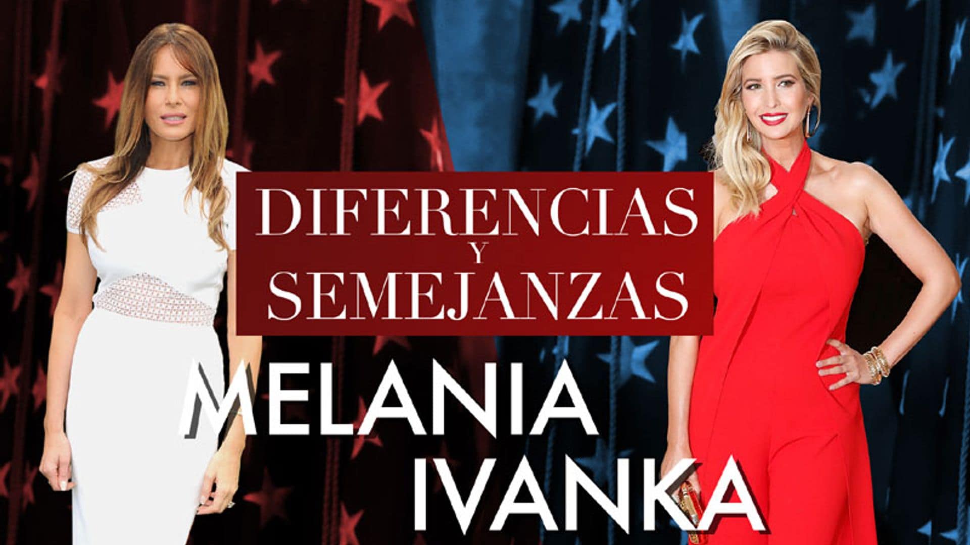 En vídeo: Ivanka y Melania, ¿en qué se parecen las damas Trump?