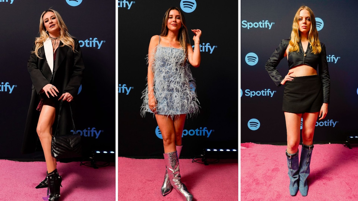 Paulina Goto, María José, Mariana Zaragoza y más famosos deslumbraron en la alfombra de la GALA Spotify