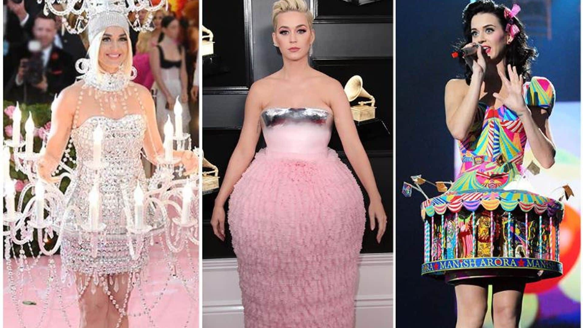 Katy Perry es única por sus coloridos, alegres y auténticos trajes