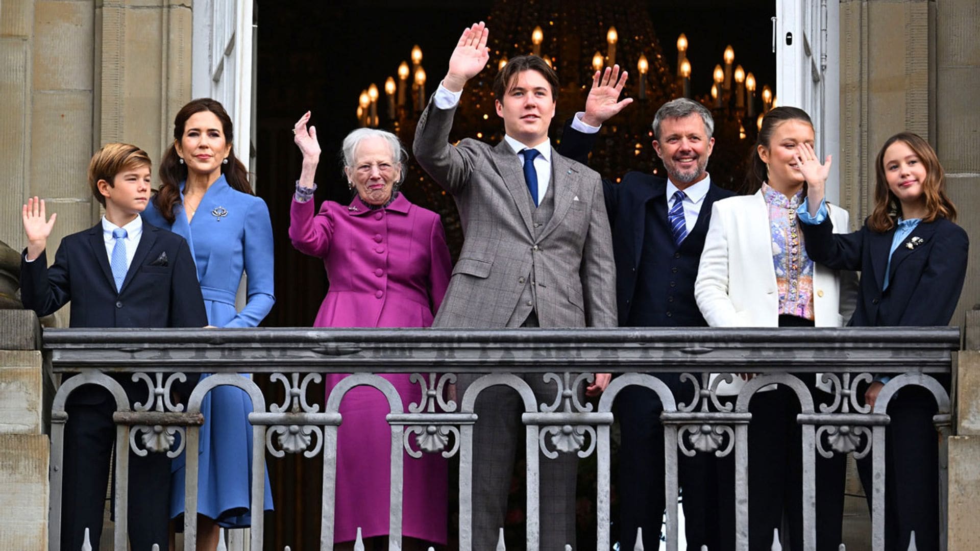 Así queda la línea de sucesión al trono danés tras la abdicación de la reina Margarita