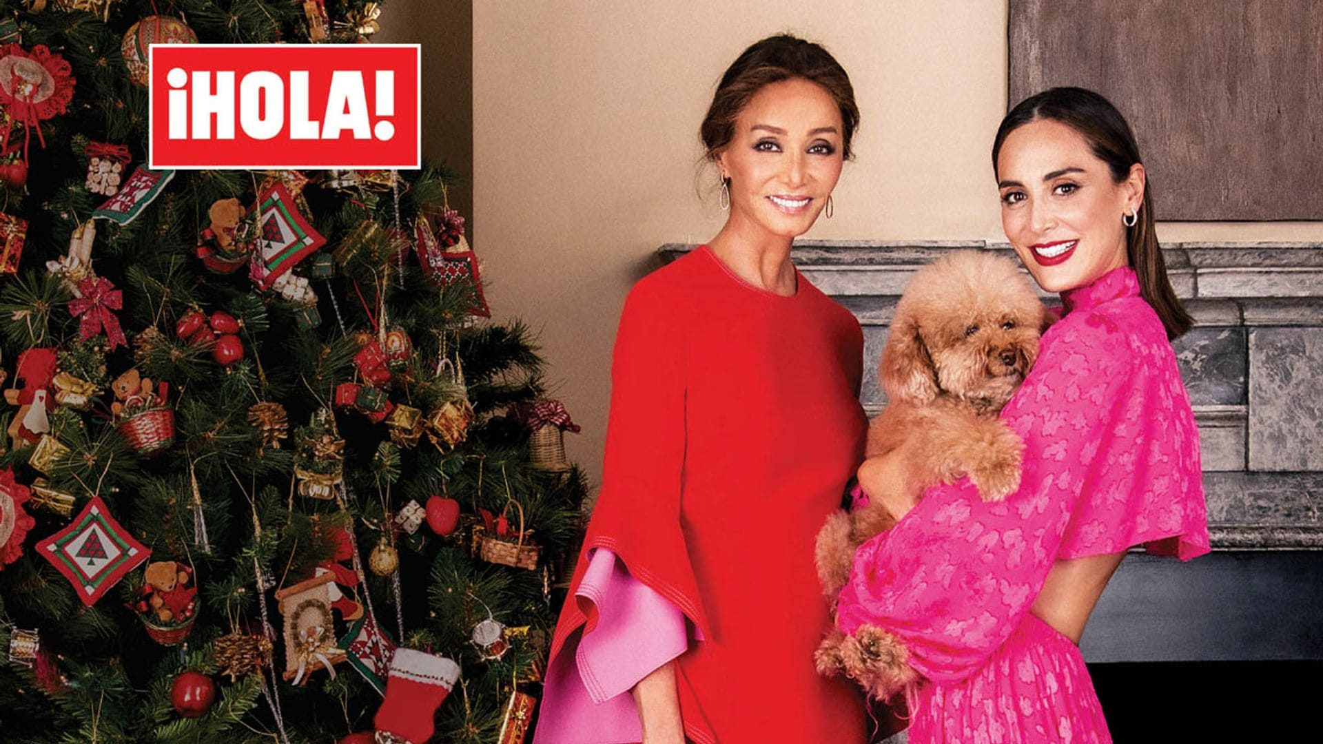 En exclusiva para ¡HOLA!: Isabel Preysler y Tamara Falcó nos muestran todos los detalles de su cena de Nochebuena