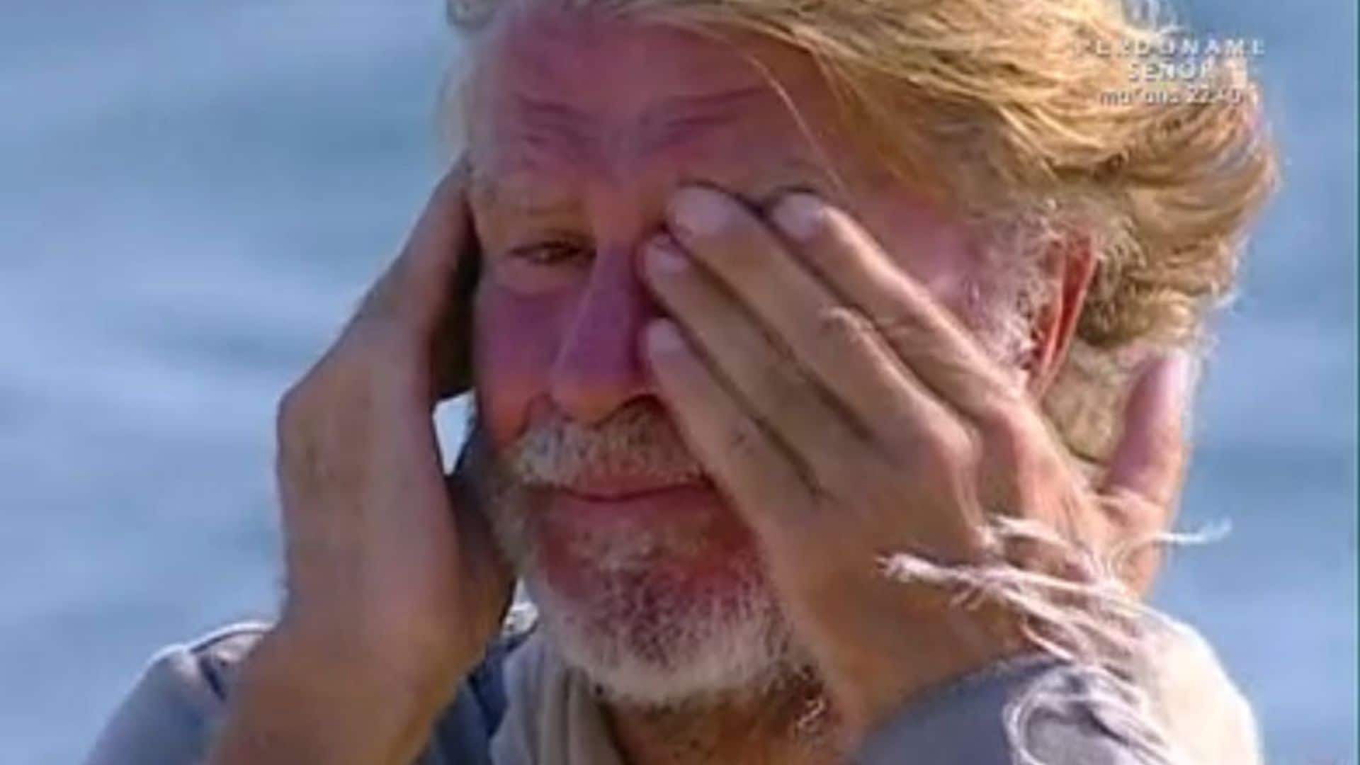 La emotiva llamada que ha hecho sonreír (y llorar) a Edmundo Arrocet en 'Supervivientes'