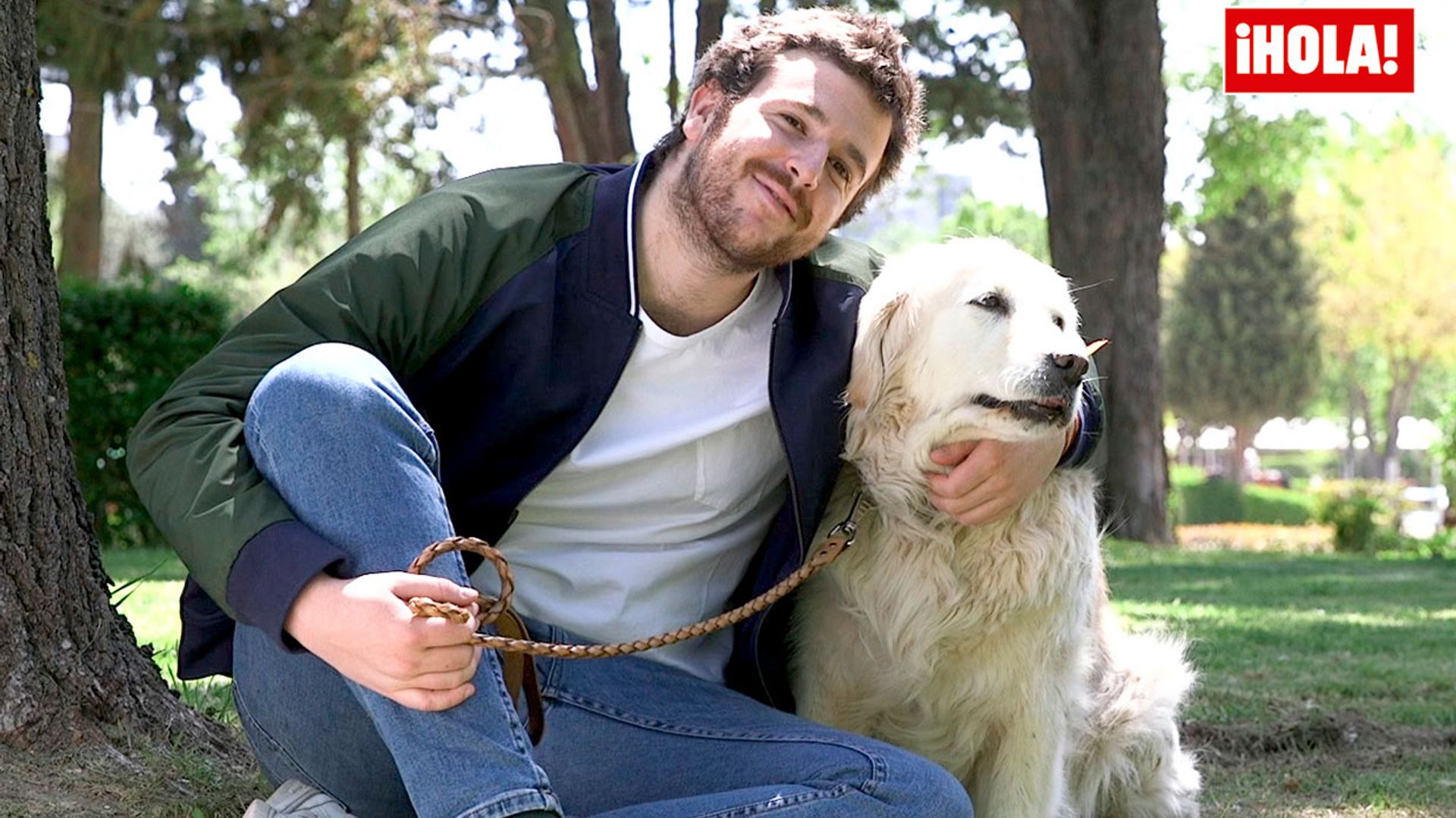 Álex Lequio y su mascota Luna, inseparables compañeros durante 16 años