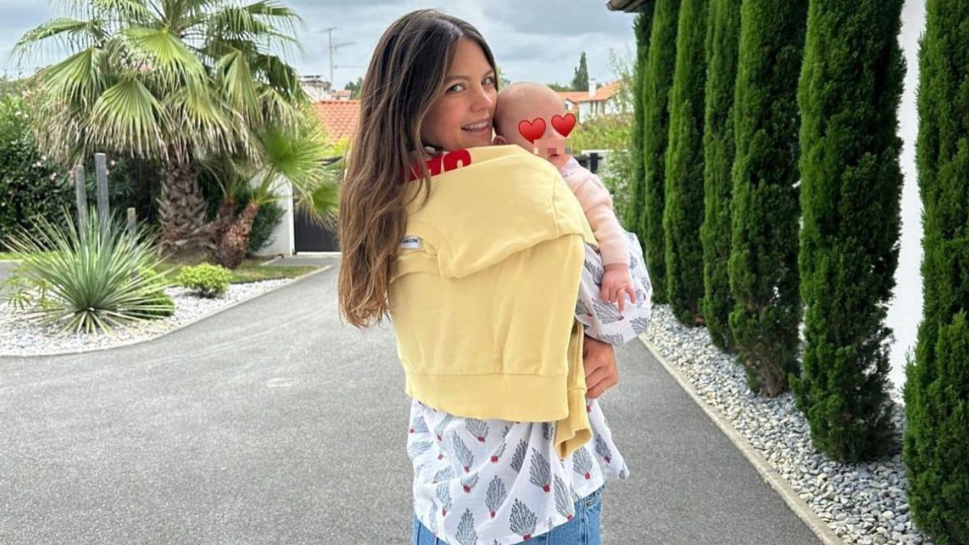 Isabelle Junot confiesa a quién se parece su hija Philippa, de 5 meses, y cuenta cómo se encuentra la niña