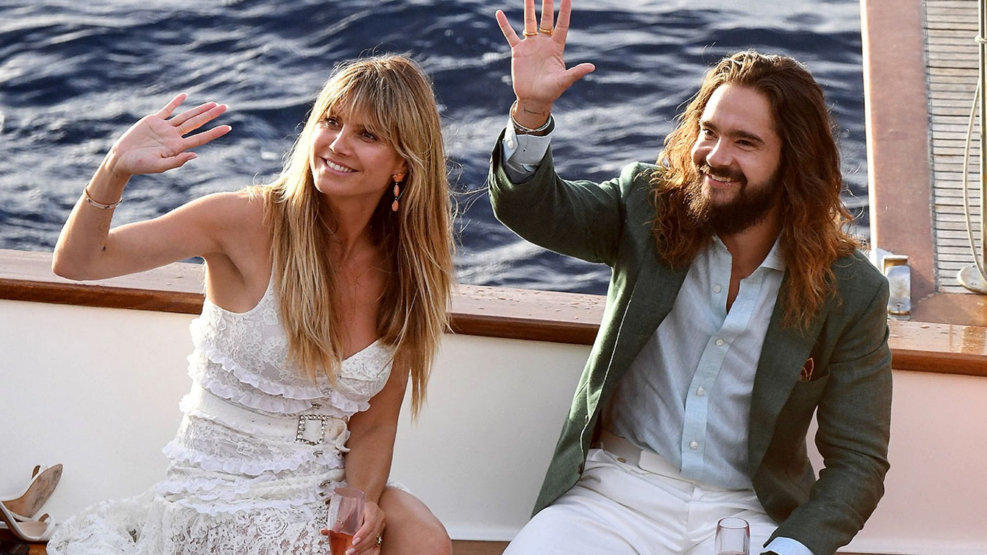 Heidi Klum y Tom Kaulitz celebran una romántica segunda boda en Capri