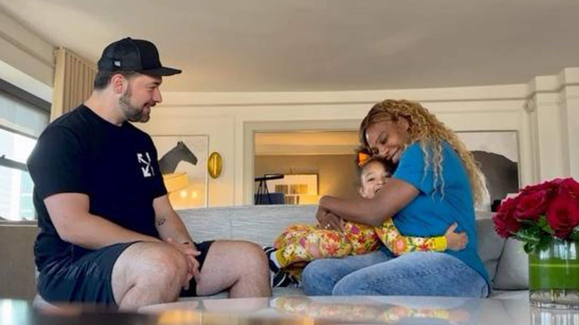 serena williams y su hija alexis olympia