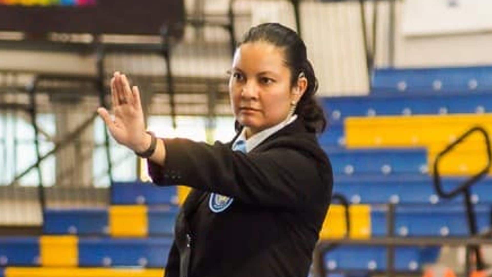 Elizabeth González, la primera árbitra mexicana en los Juegos Olímpicos
