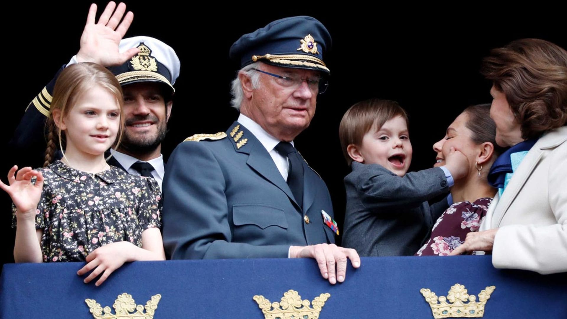 Óscar de Suecia, el otro protagonista del cumpleaños de su abuelo