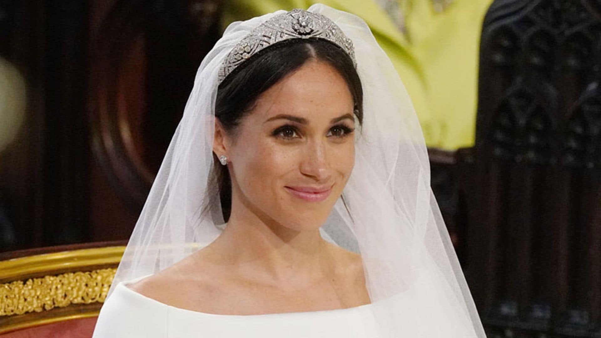 Meghan Markle elige una joya excepcional: la tiara 'bandeau' de diamantes que perteneció a la reina Mary