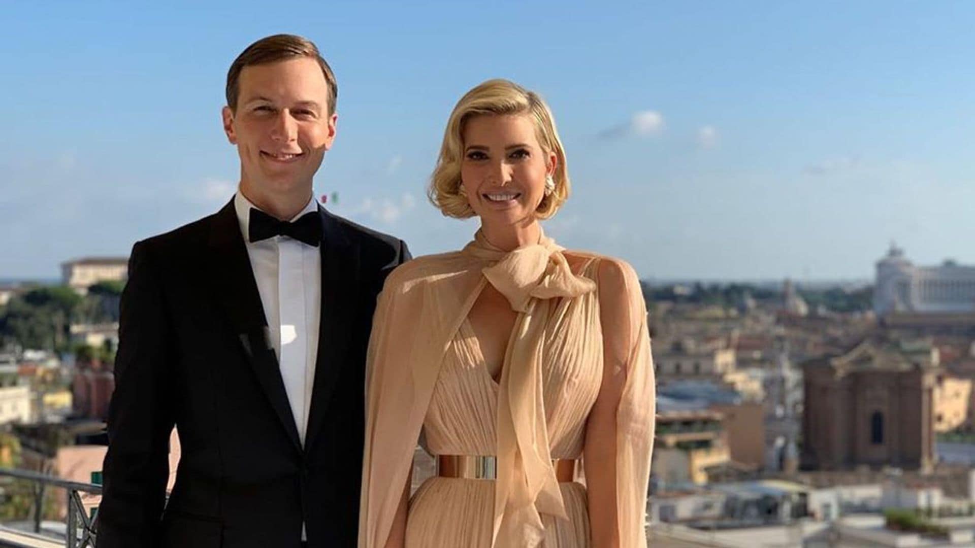 Ivanka Trump deslumbra con sus looks a lo 'dolce vita' en su fin de semana en Roma