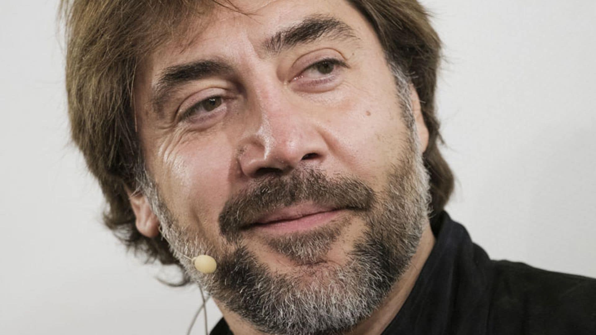 Javier Bardem, además de actor, modelo