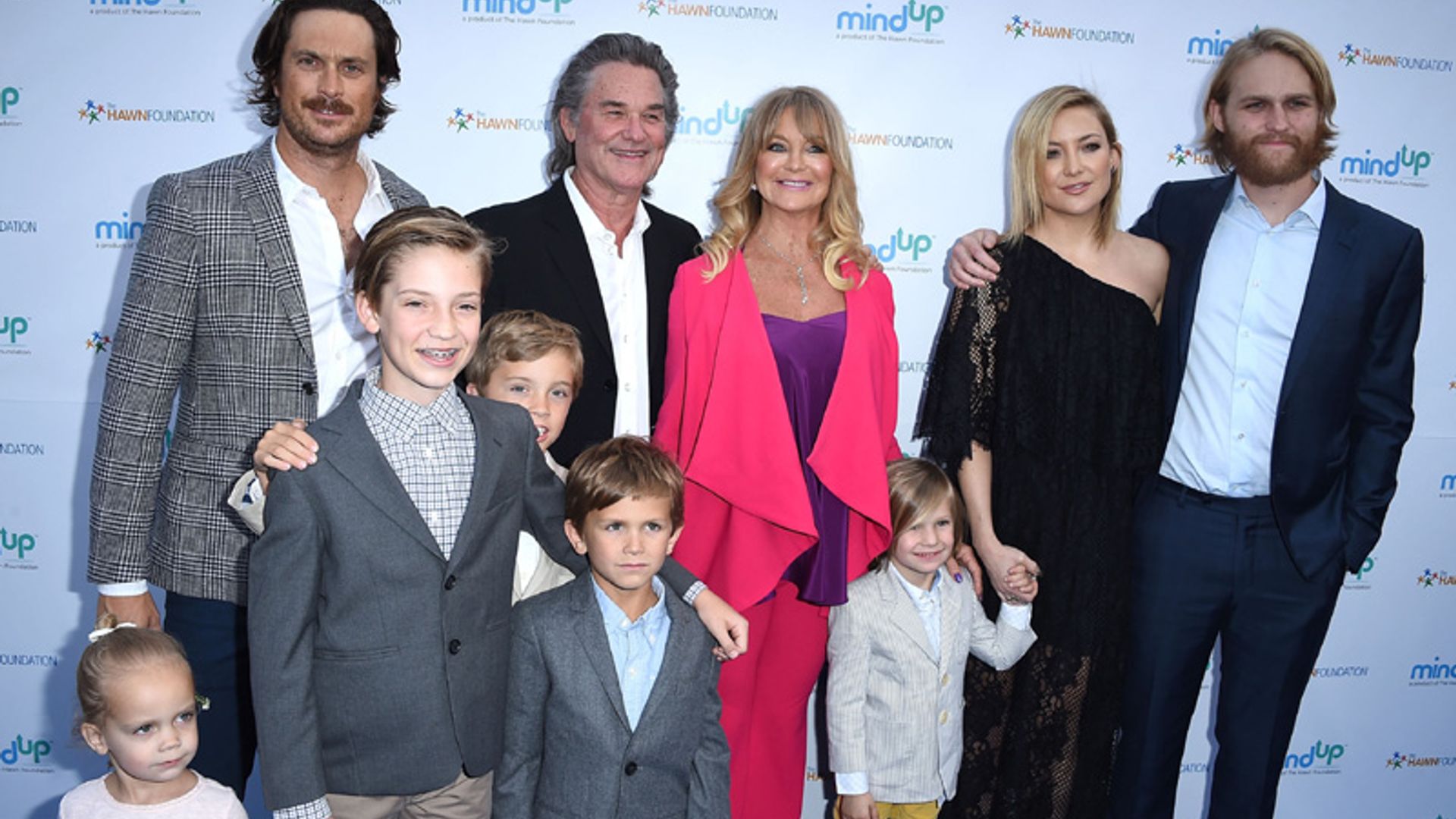 ¡La familia al completo! El posado más especial de Goldie Hawn