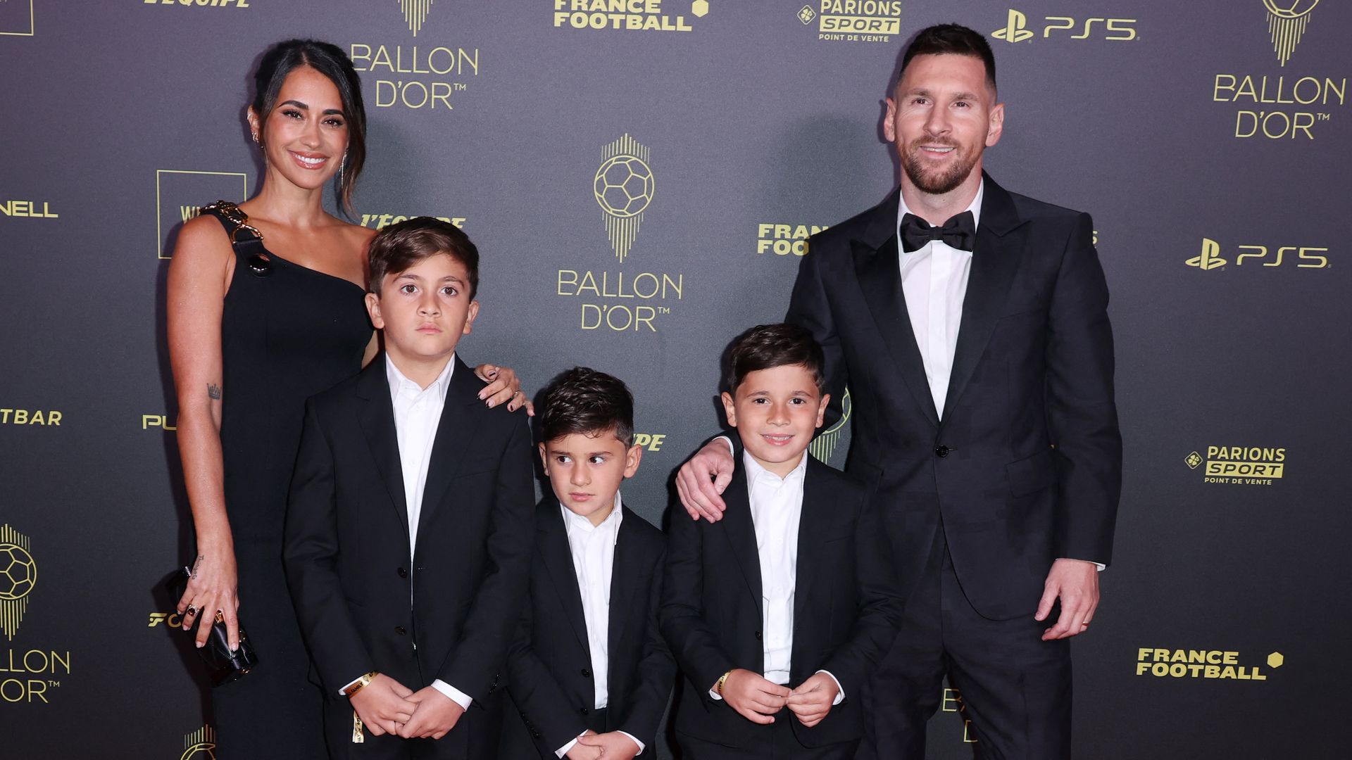 El gran cambio de los tres hijos de Messi y Antonela: Thiago, Mateo y Ciro, de 11, 9 y 6 años respectivamente