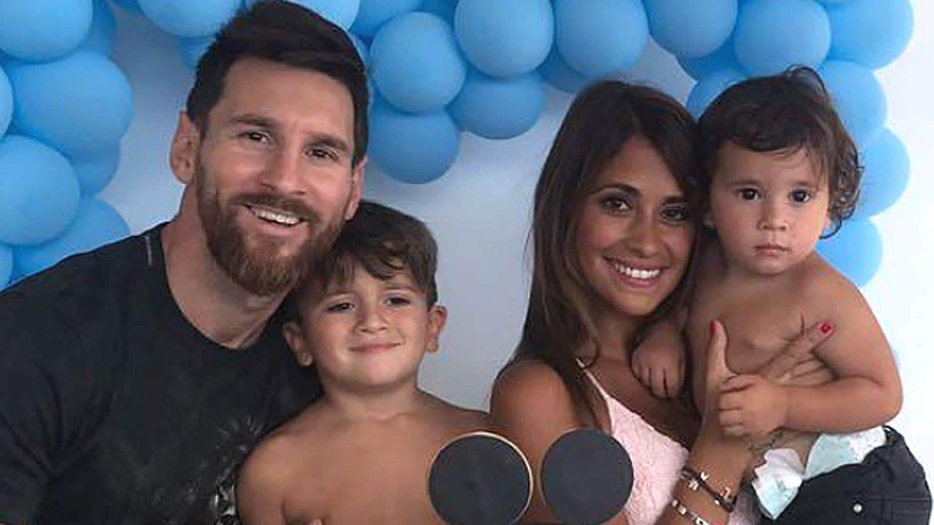 Leo Messi revela el nombre de su tercer hijo con un emotivo vídeo