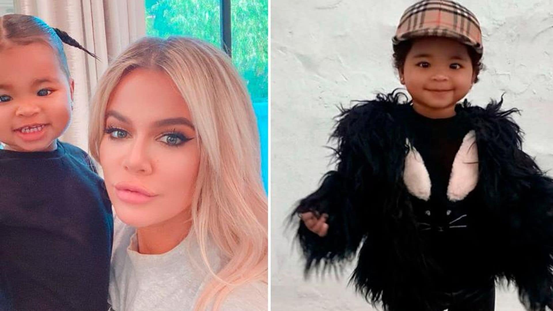 El estiloso look de otoño de True, la hija de Khloé Kardashian