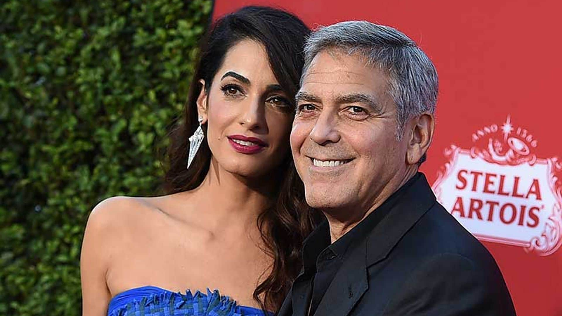 El nuevo gesto solidario de George y Amal Clooney