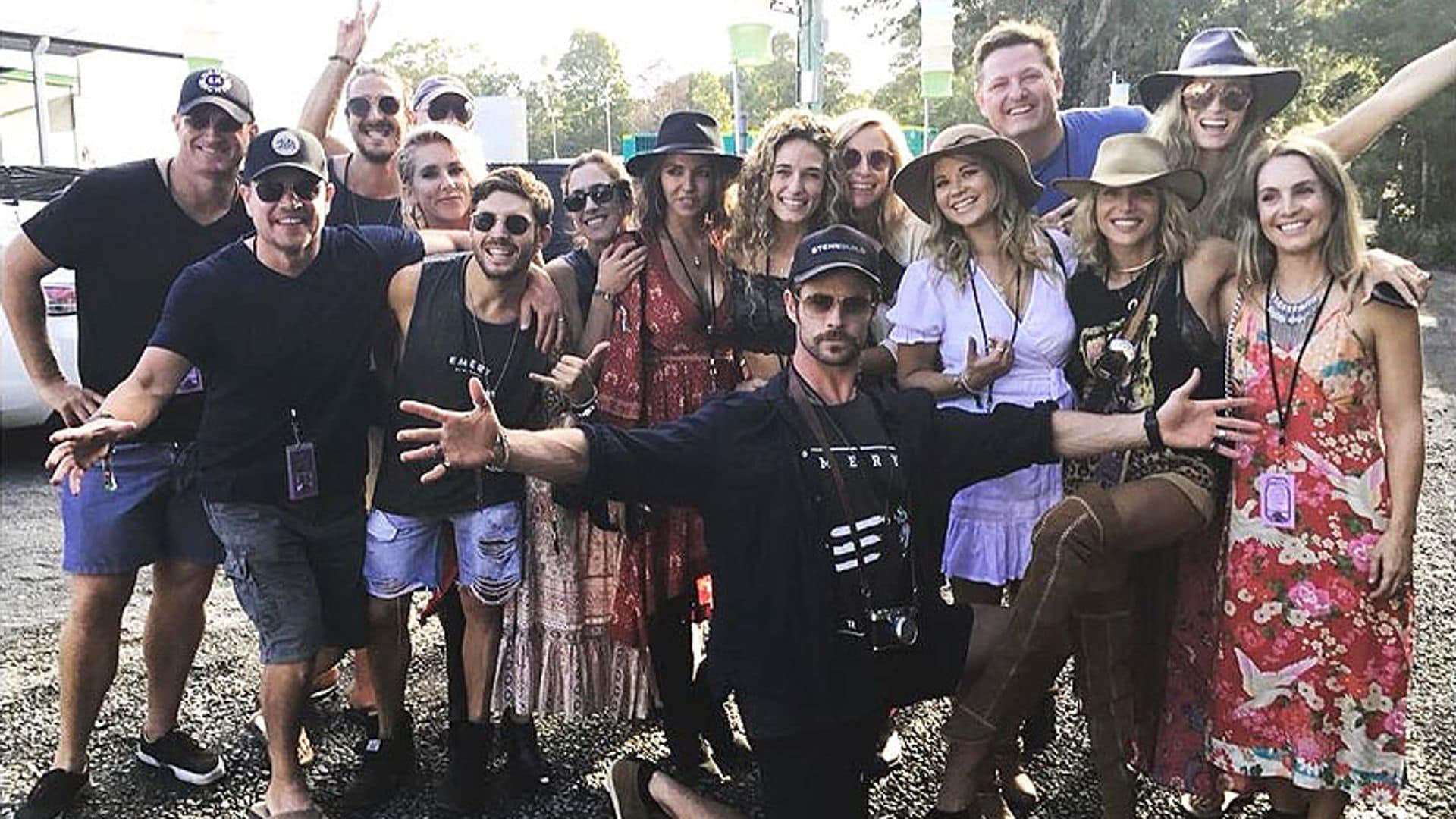 Elsa Pataky y Chris Hemsworth, los mejores anfitriones de Matt Damon y Luciana Barroso en Byron Bay