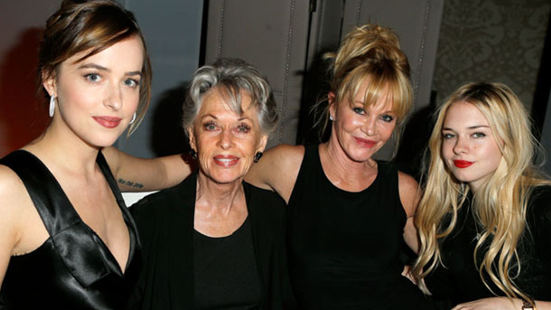 Melanie Griffith, su madre y sus hijas: tres generaciones de talento y puro 'glamour'