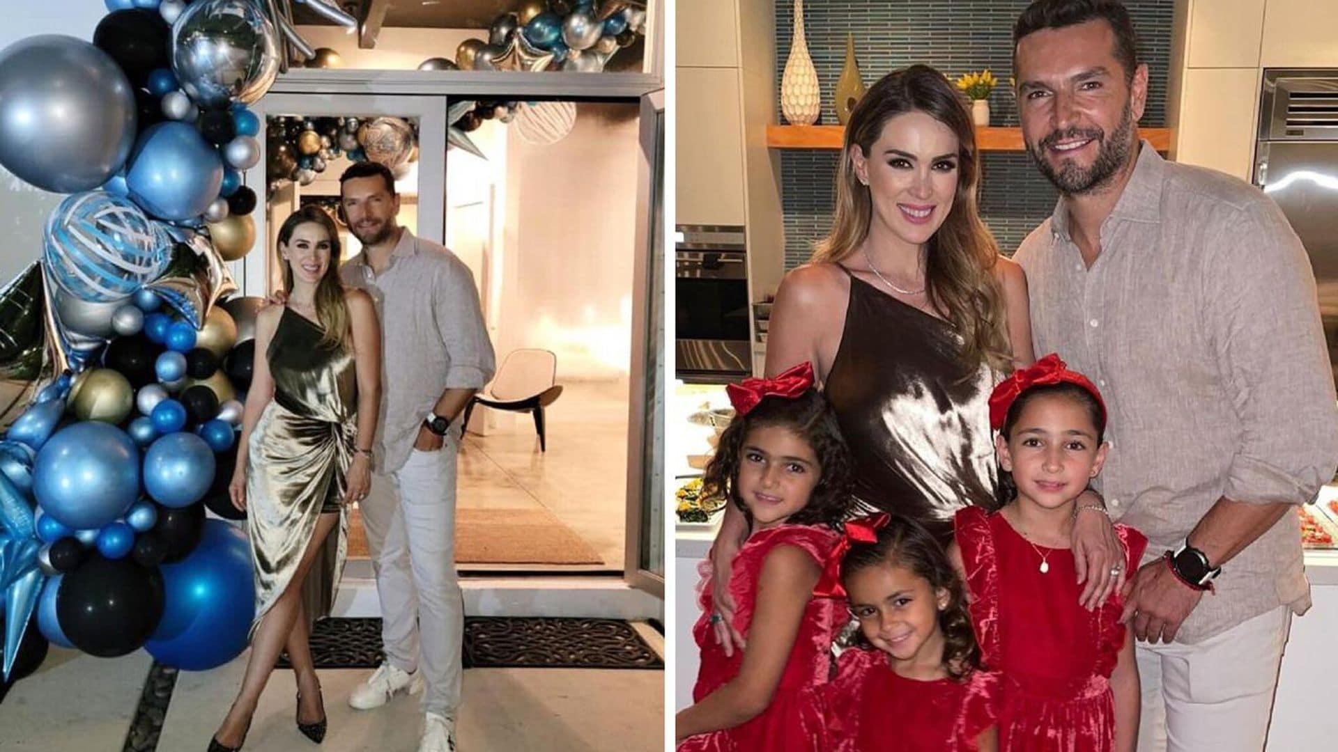 Jacky Bracamontes sorprendió a su esposo, Martín Fuentes, con una fiesta de cumpleaños