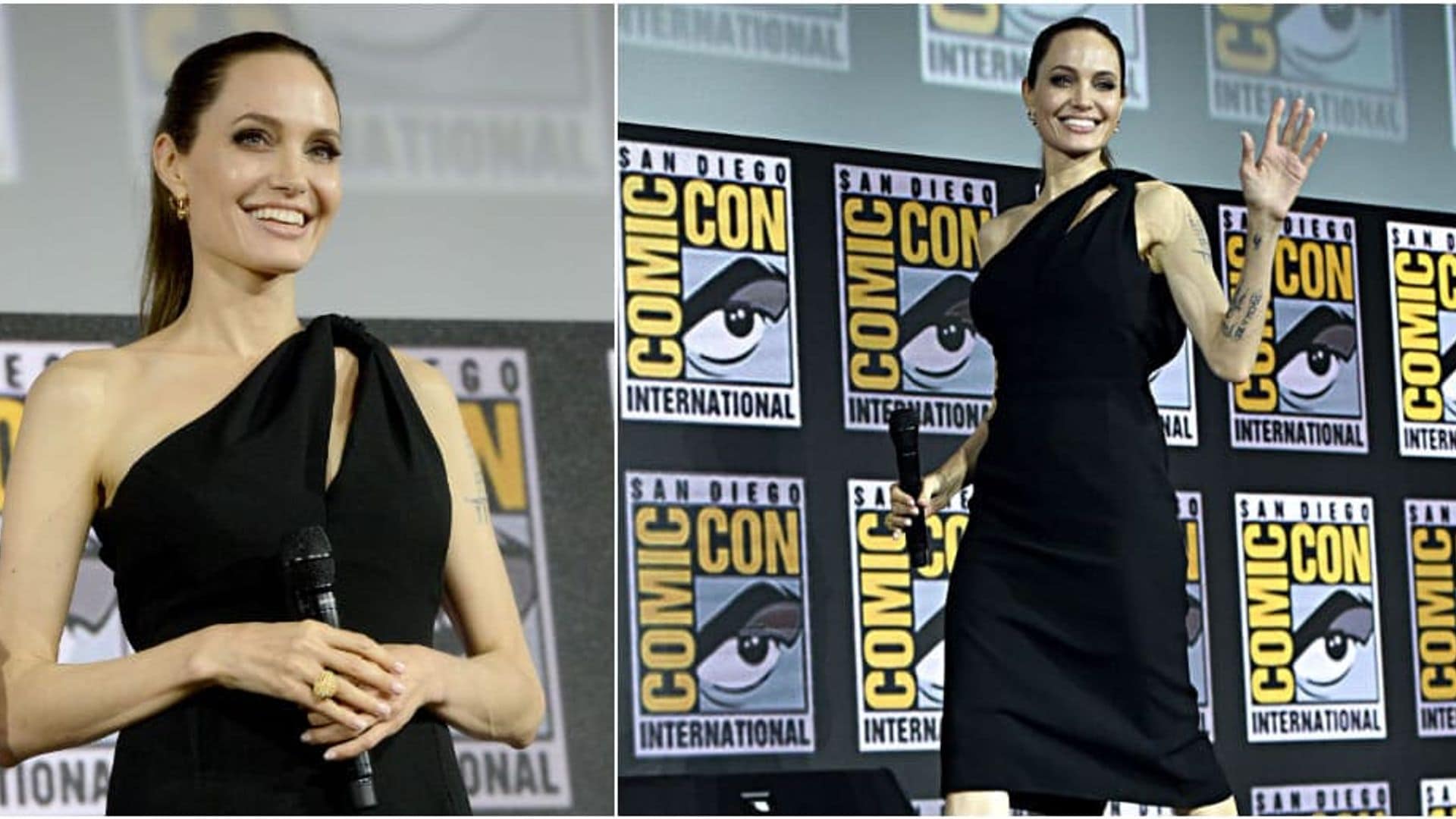 Angelina Jolie y los 'little black dresses' que nunca pasan de moda