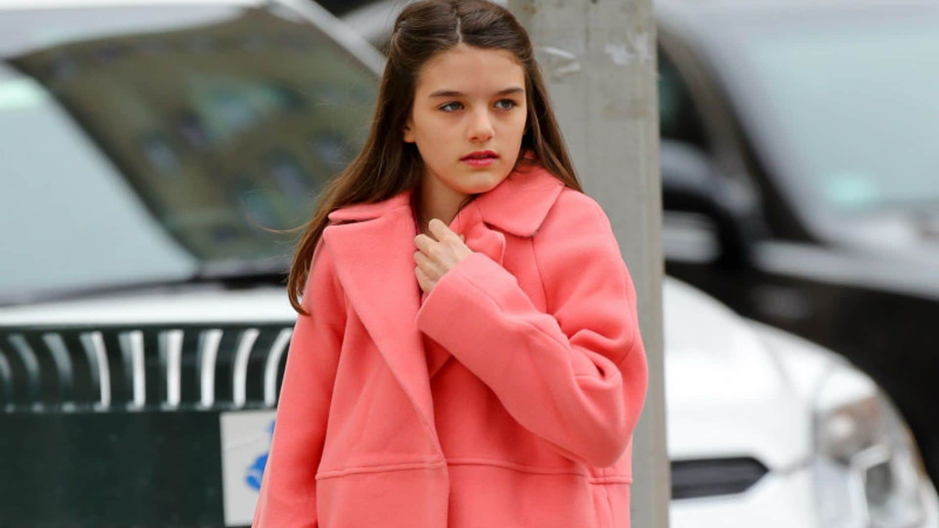 ¡Suri promete! La hija de Katie Holmes y Tom Cruise apunta maneras en la moda