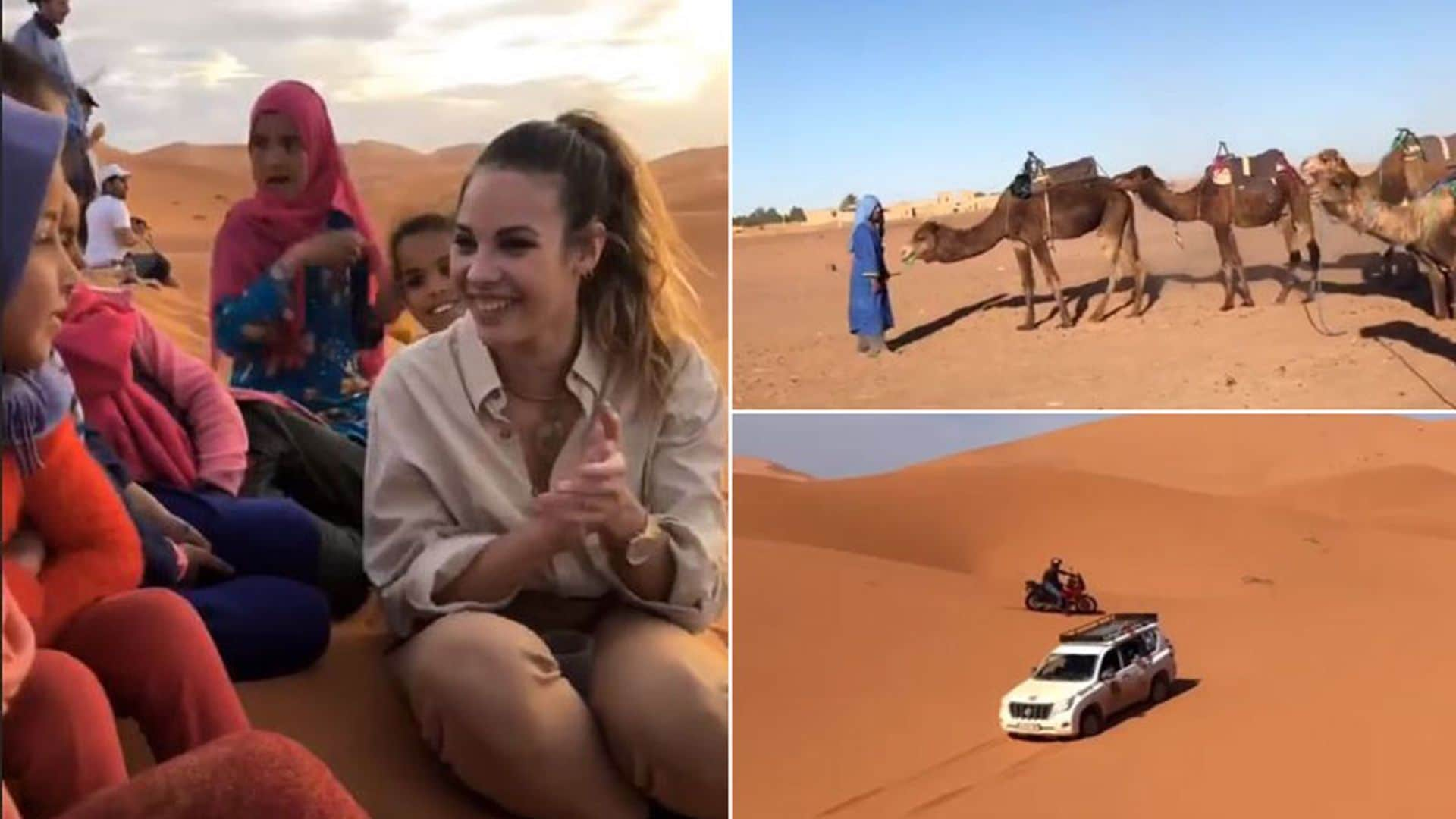 Noches en el desierto y bautizo en el rally solidario que ha llevado a Jessica Bueno hasta Marruecos