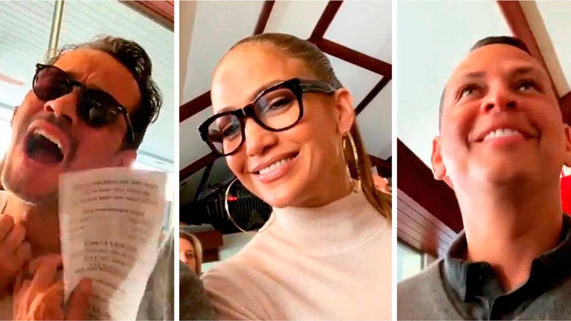 ¡Familia moderna! Jennifer Lopez, Alex Rodríguez y Marc Anthony se reúnen en el festival escolar de sus hijos