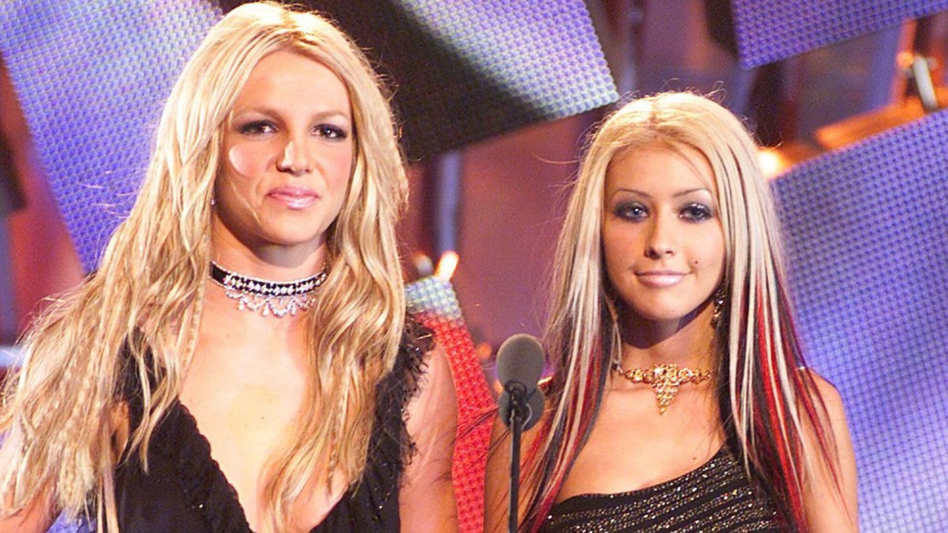 christina aguilera y britney spears