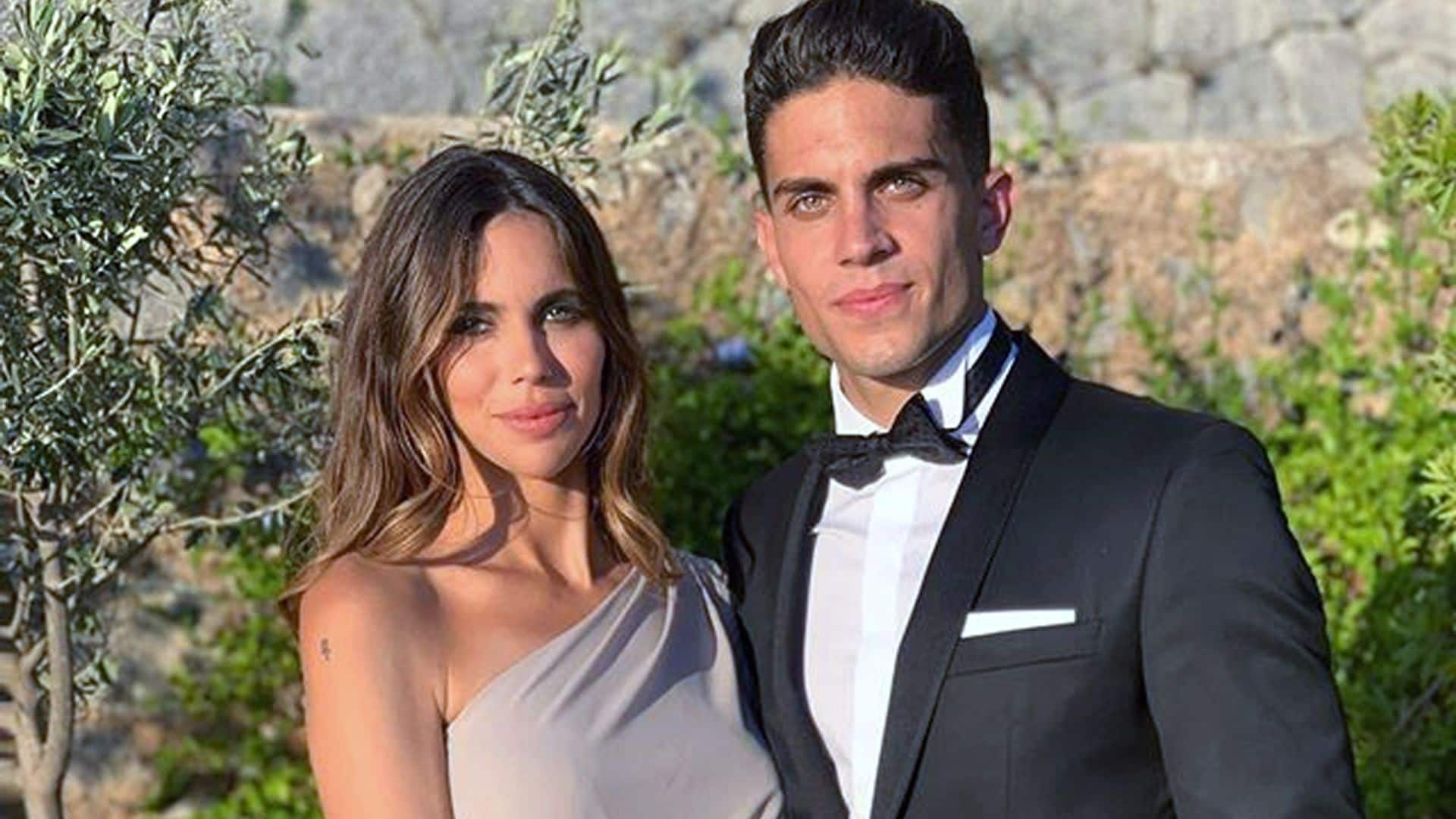 Melissa Jiménez y Marc Bartra, invitados de lujo en la boda de Mario Götze en Mallorca