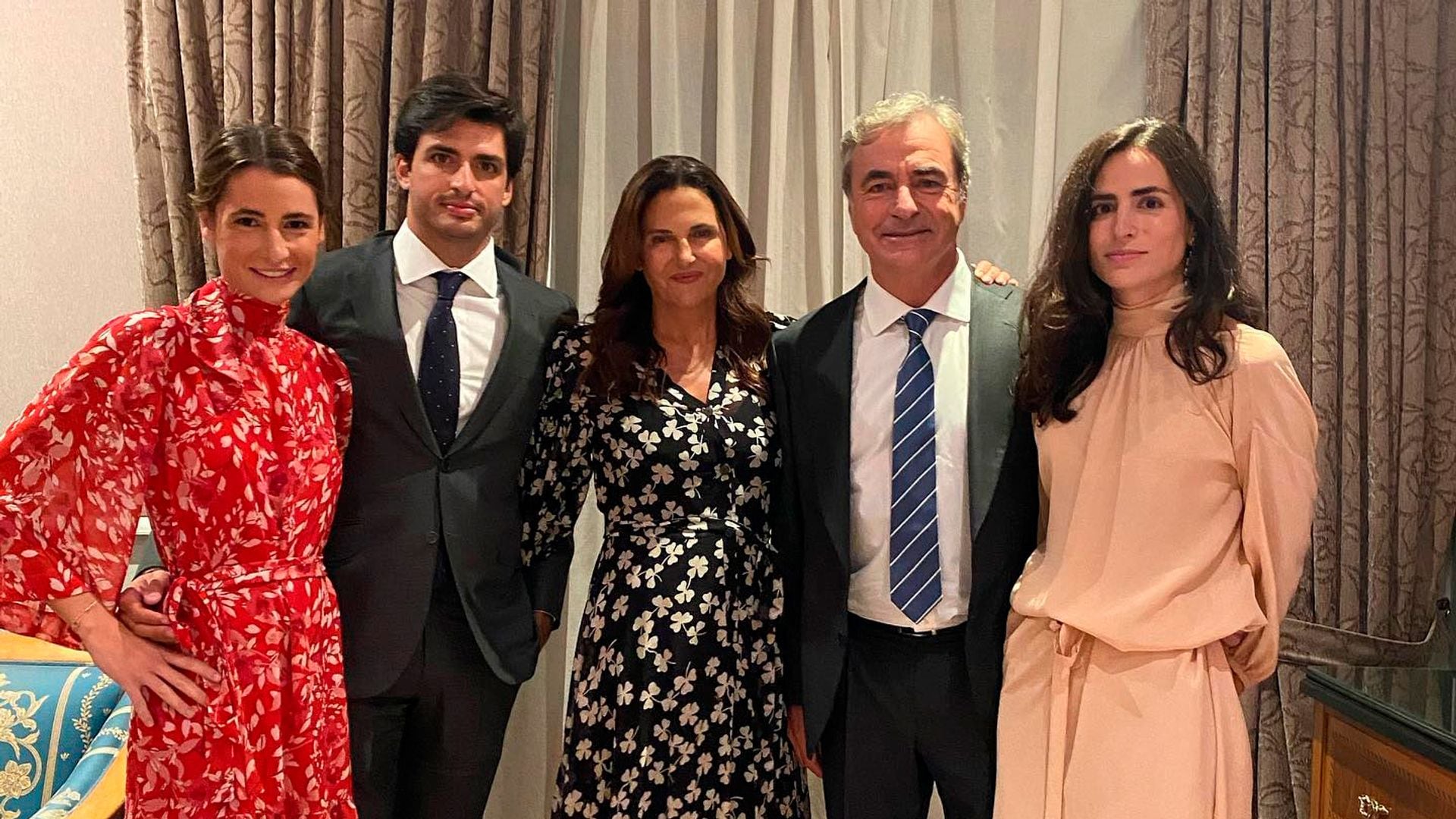 PRIMICIA: Carlos Sainz se convertirá de nuevo en abuelo ¿Cuál de sus hijos amplía la familia?