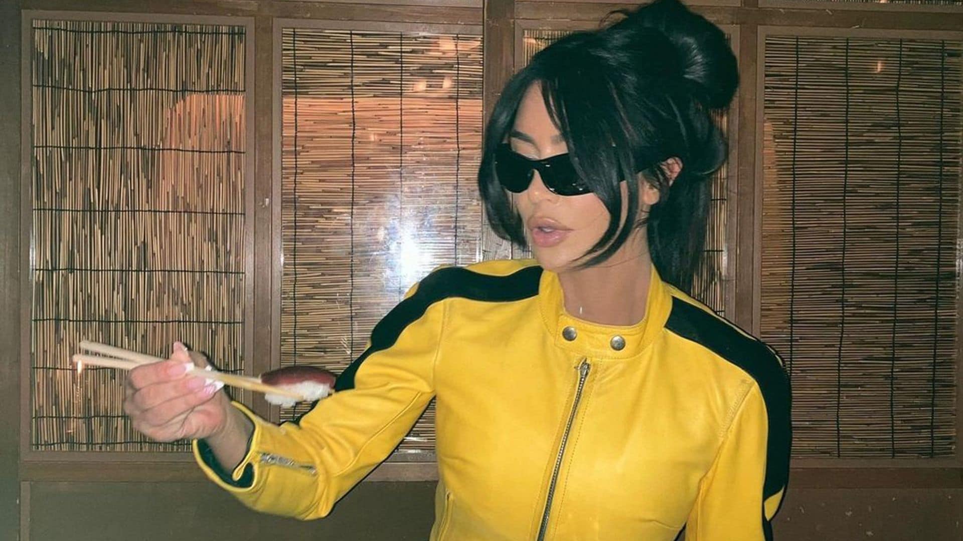 La foto del millón de 'likes' con la que Kim Kardashian homenajea a Rosalía
