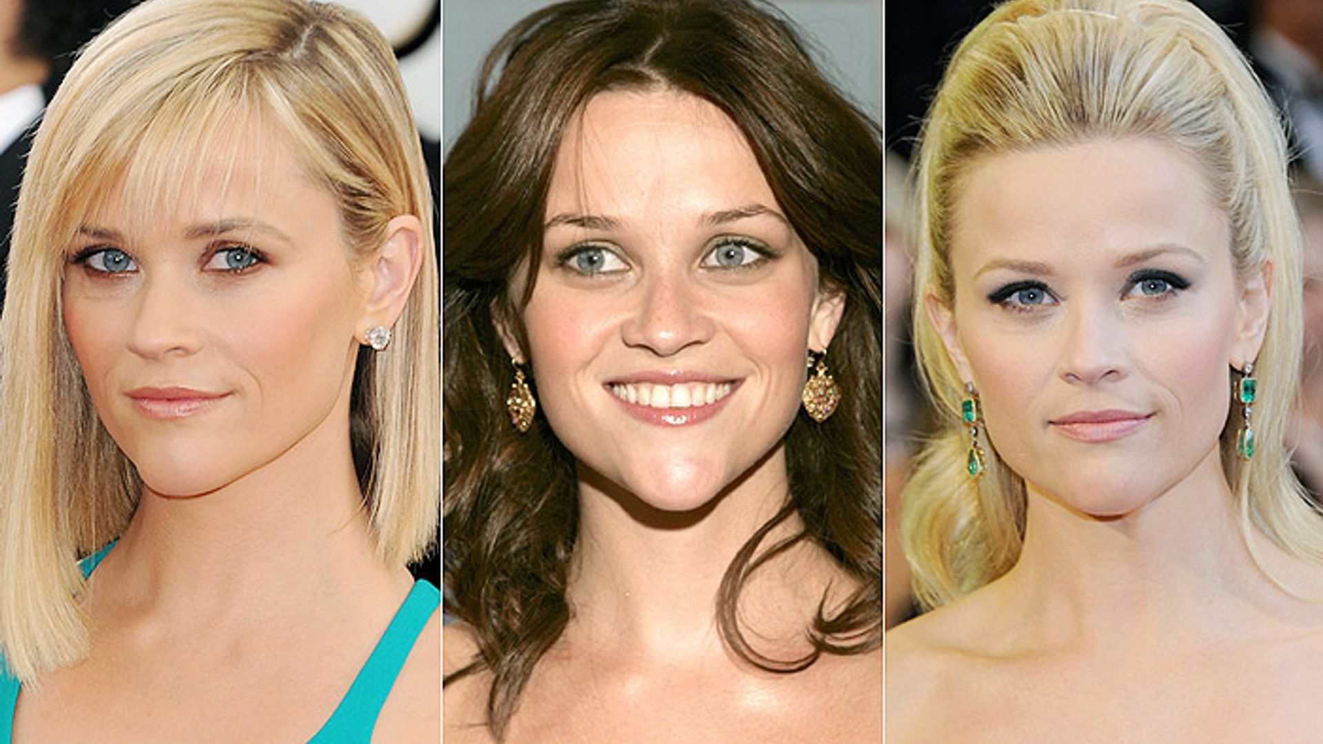 Reese Witherspoon, la rubia de Hollywood, en 40 'beauty looks'